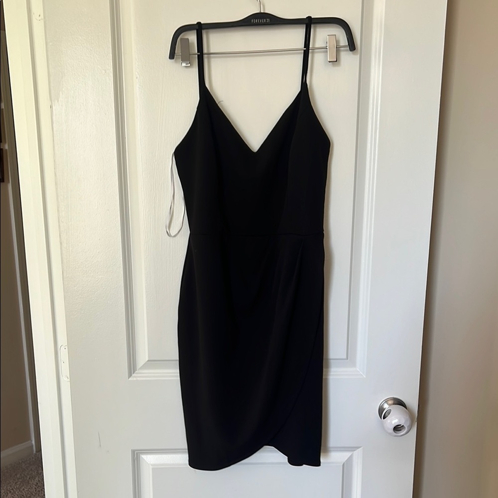 Black Sheath Mini Dress